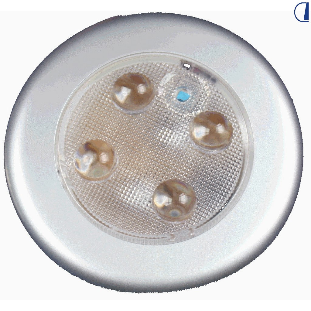 Faretto LED da incasso rotondo con interruttore Ø 50 mm