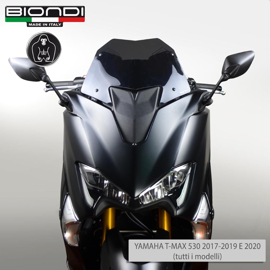 Biondi Wild Cupolino Fumé Scuro Yamaha T-Max 530 2017-2019 e T-Max 560 2020-2021