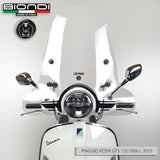 Biondi Parabrezza Club Trasparente Piaggio Vespa GTS 125/300 cc 2008-2022
