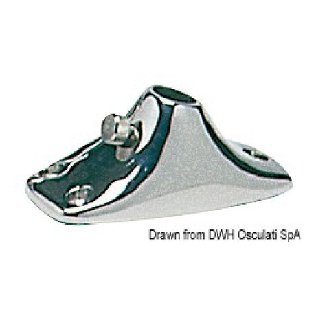 Osculati Edelstahlfuß für Fahnenmast 35.390.xx 35.390.11