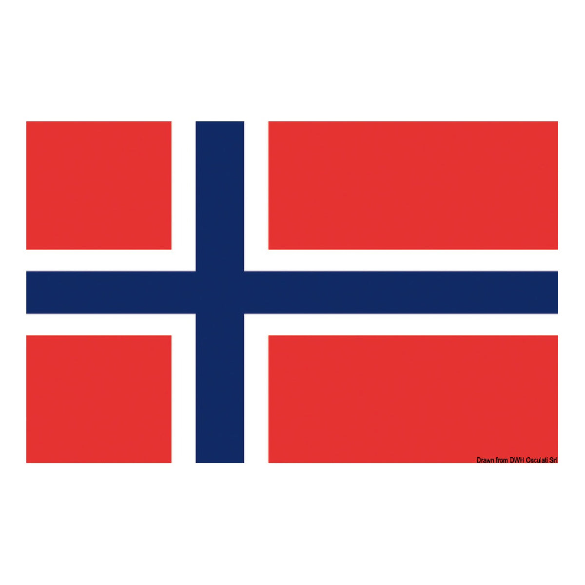 Bandera Osculati - Noruega 35.432.01