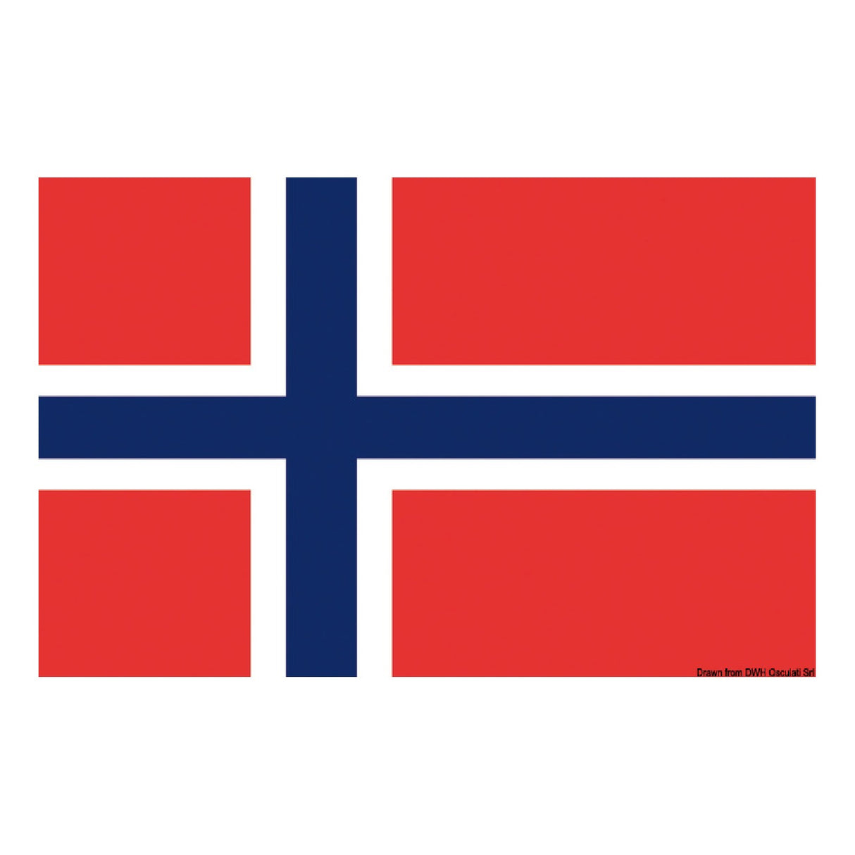 Bandera Osculati - Noruega 35.432.01