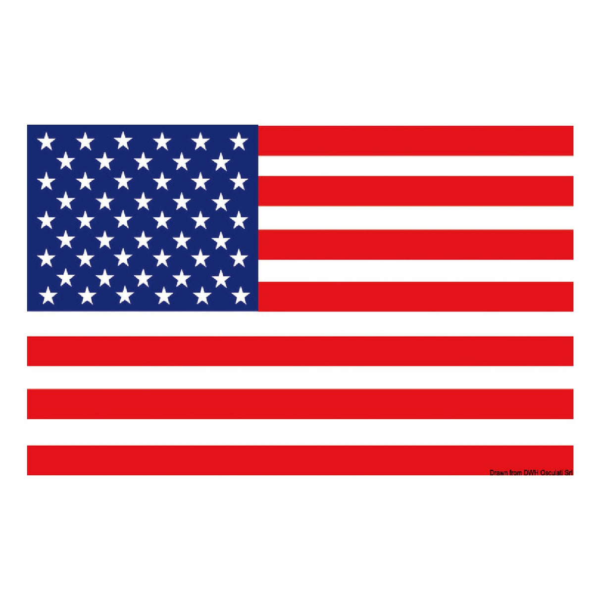 Osculati USA Flagge 35.444.01