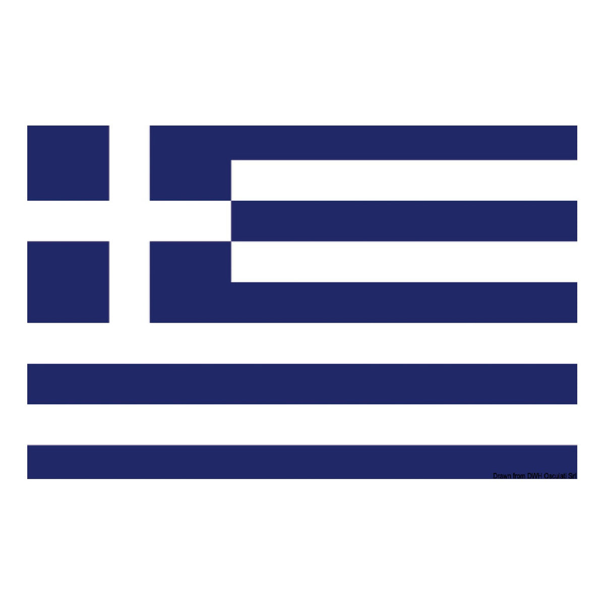 Osculati Bandera Grecia 35.452.01