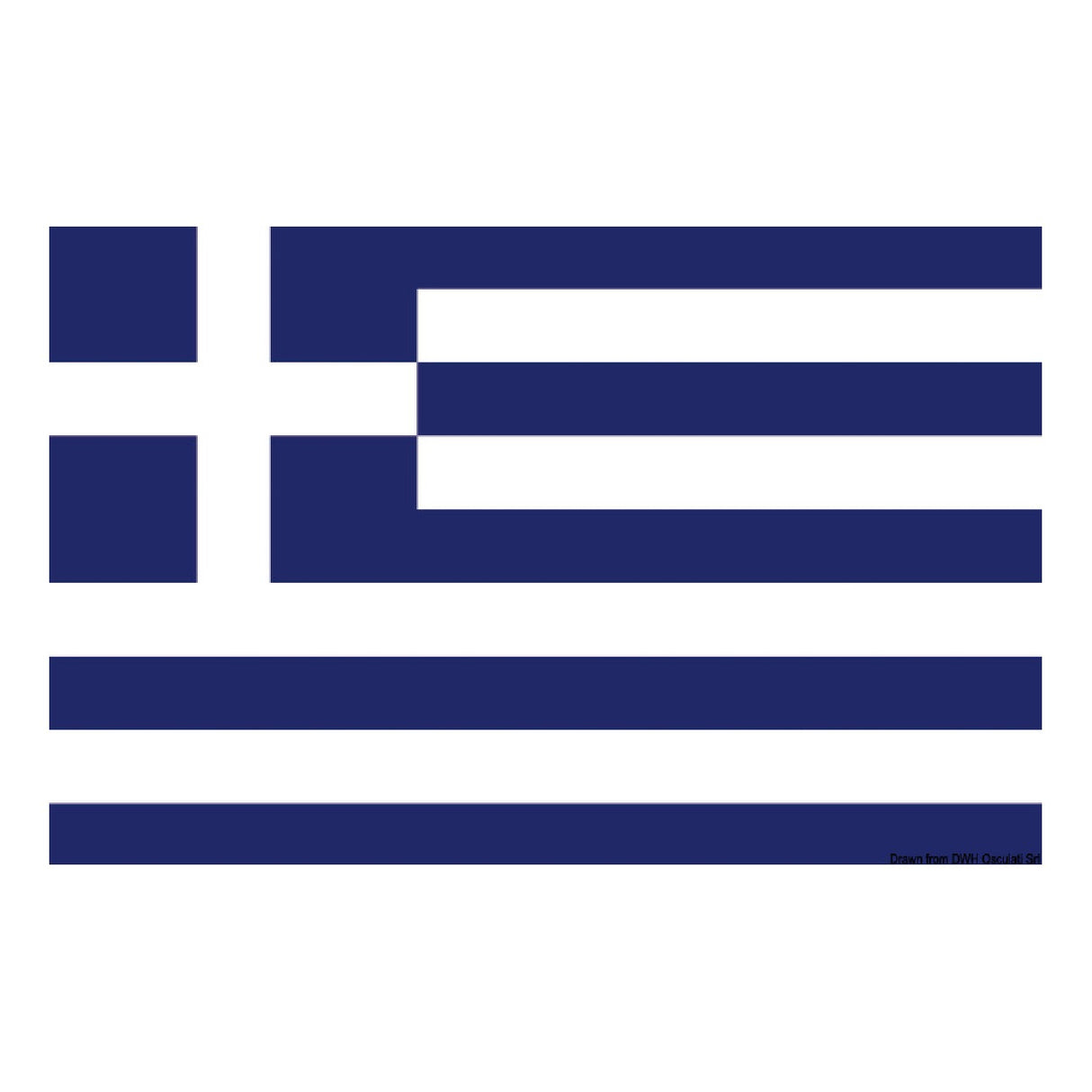 Osculati Flagge Griechenland 35.452.01