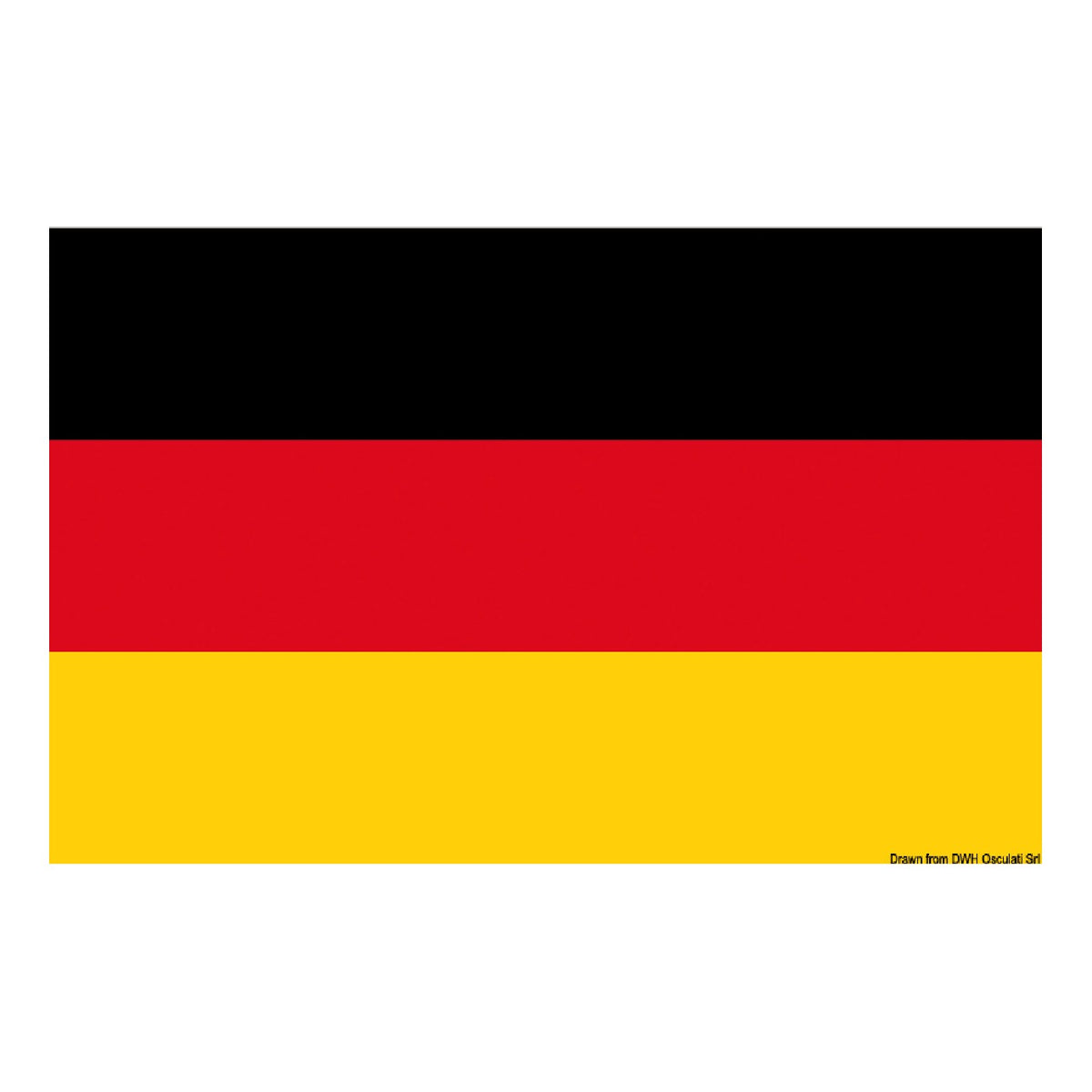 Bandera Osculati - Alemania 35.454.01