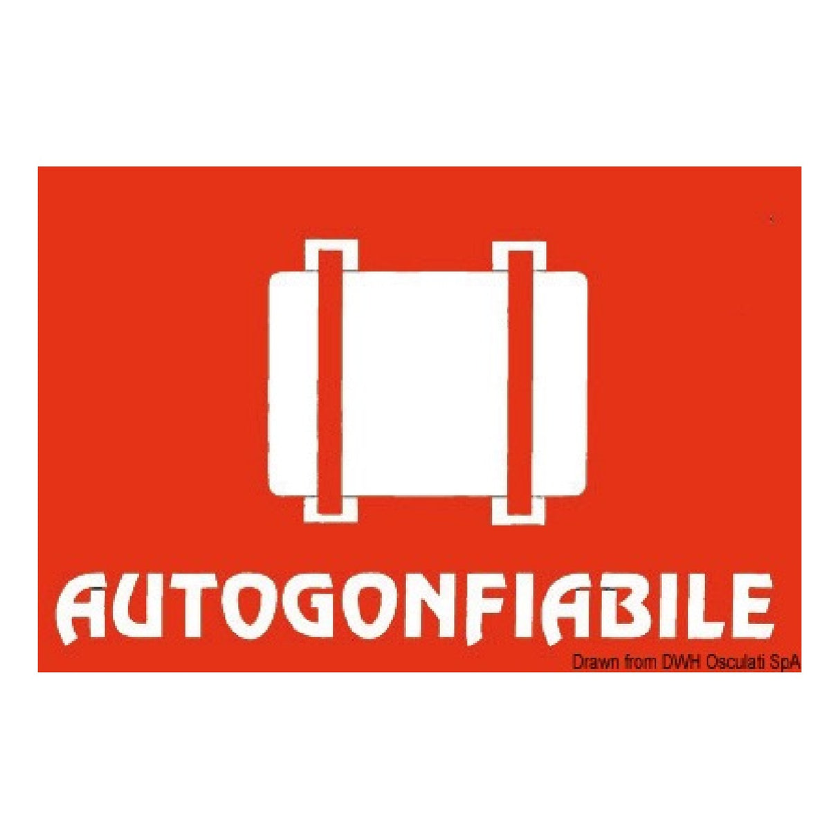 Osculati CE regulatory sticker 35.464.01