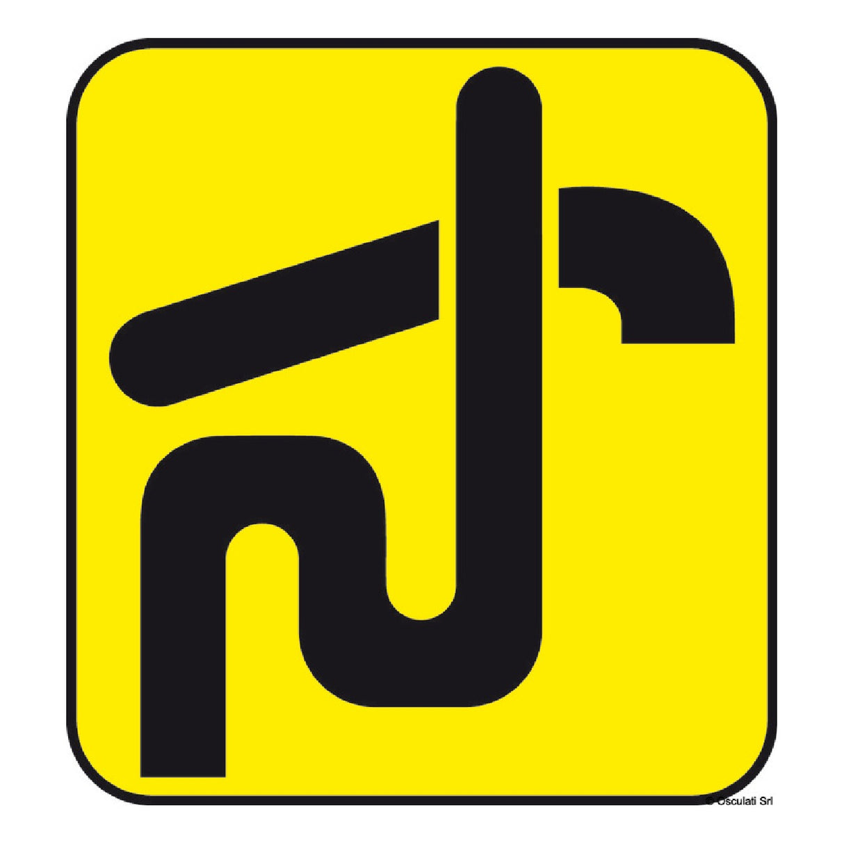 Osculati CE regulatory sticker 35.464.01