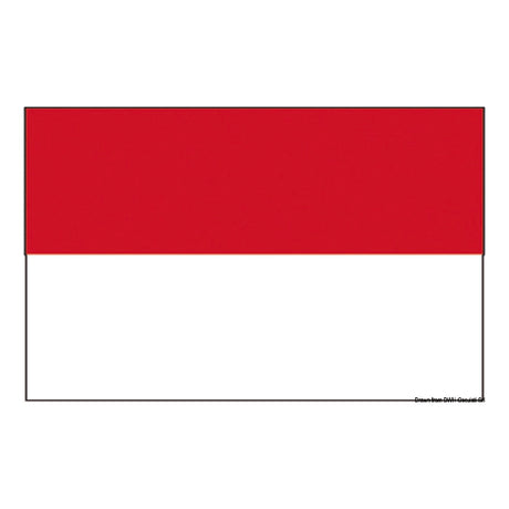 Osculati-Flagge Fürstentum Monaco 35.487.01