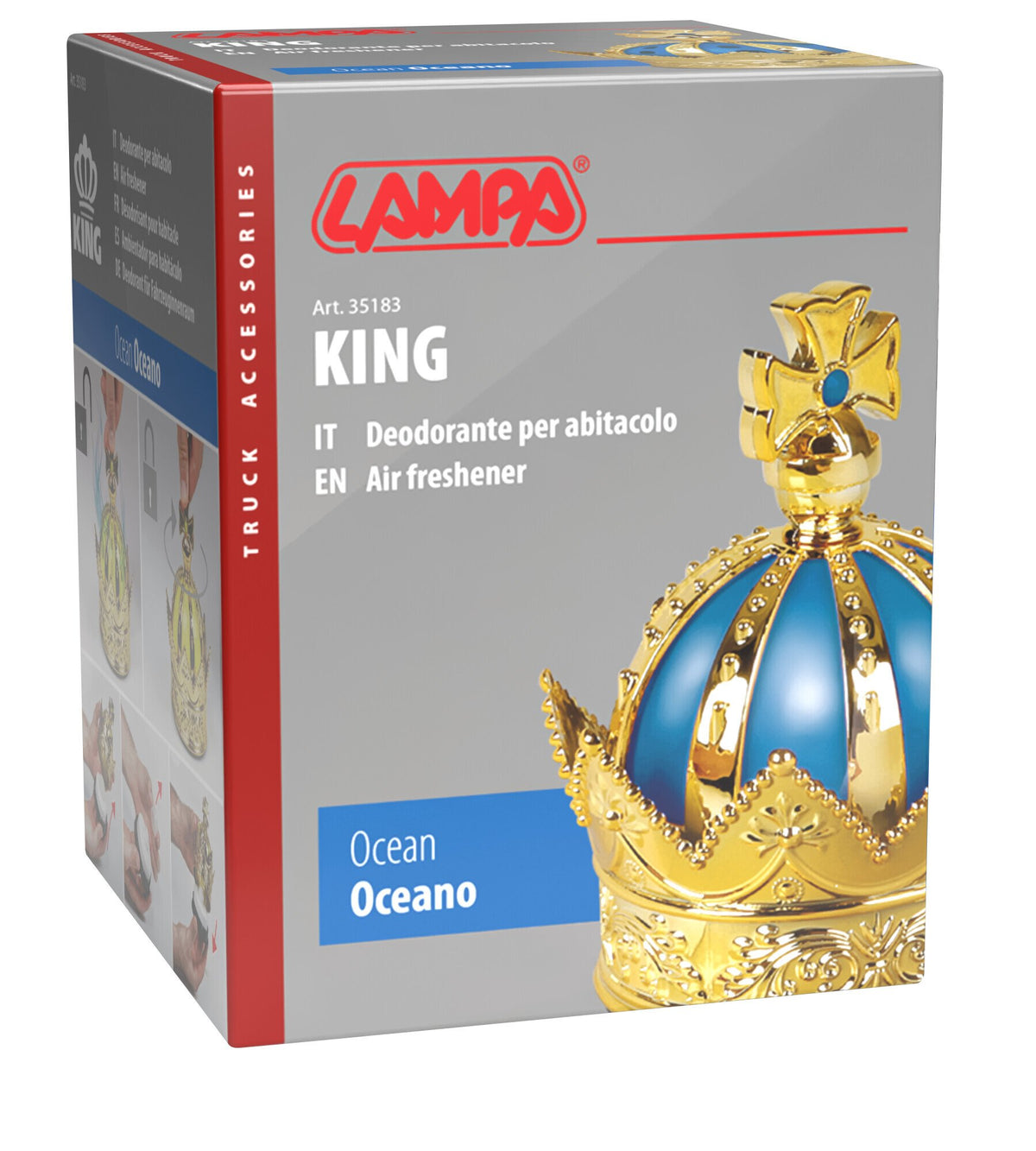 Lampa King, deodorante per ambiente, 50 ml - Oceano 35183
