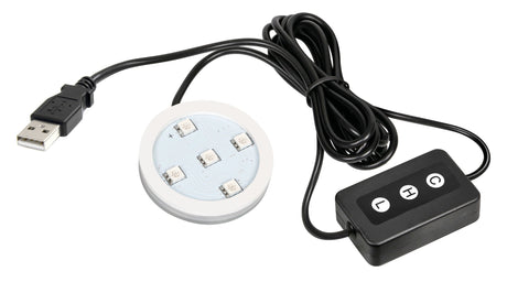 Lampa Trucky Led, base luminosa a led, USB - 7 colori con dimmer 35188