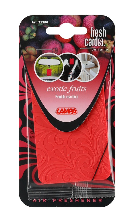 Lampa Fresh Cards, deodorante per ambiente - Exotic Fruits 35380
