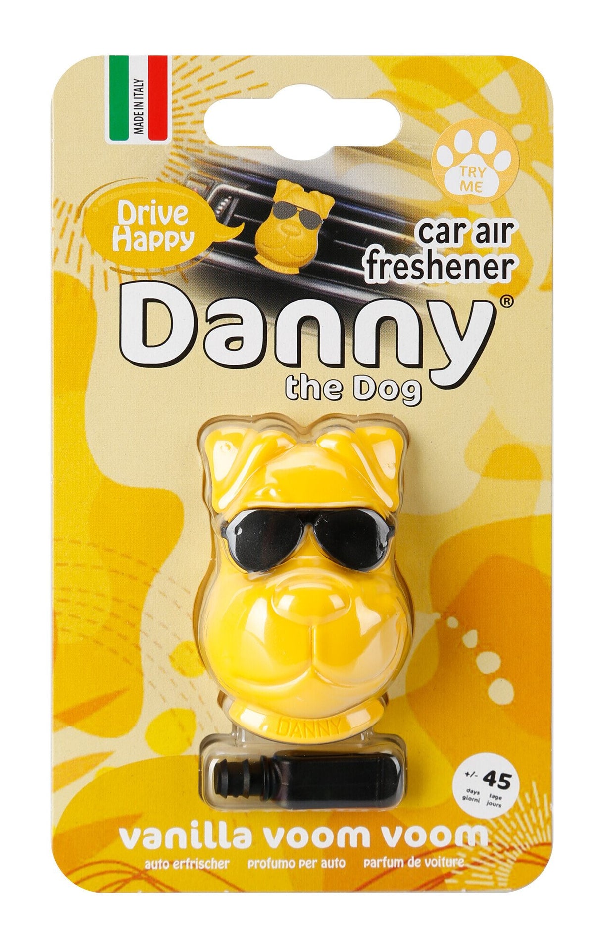 Danny the Dog Danny the dog, deodorante per abitacolo - Vanilla Voom Voom