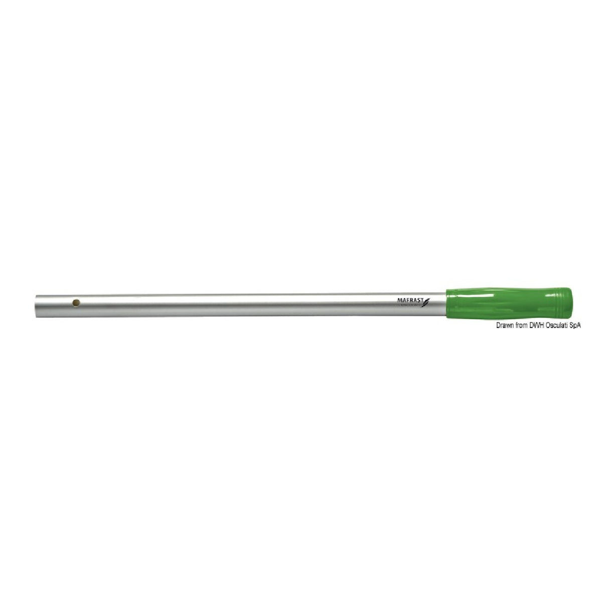 Mafrast by Osculati Anodized aluminum handle