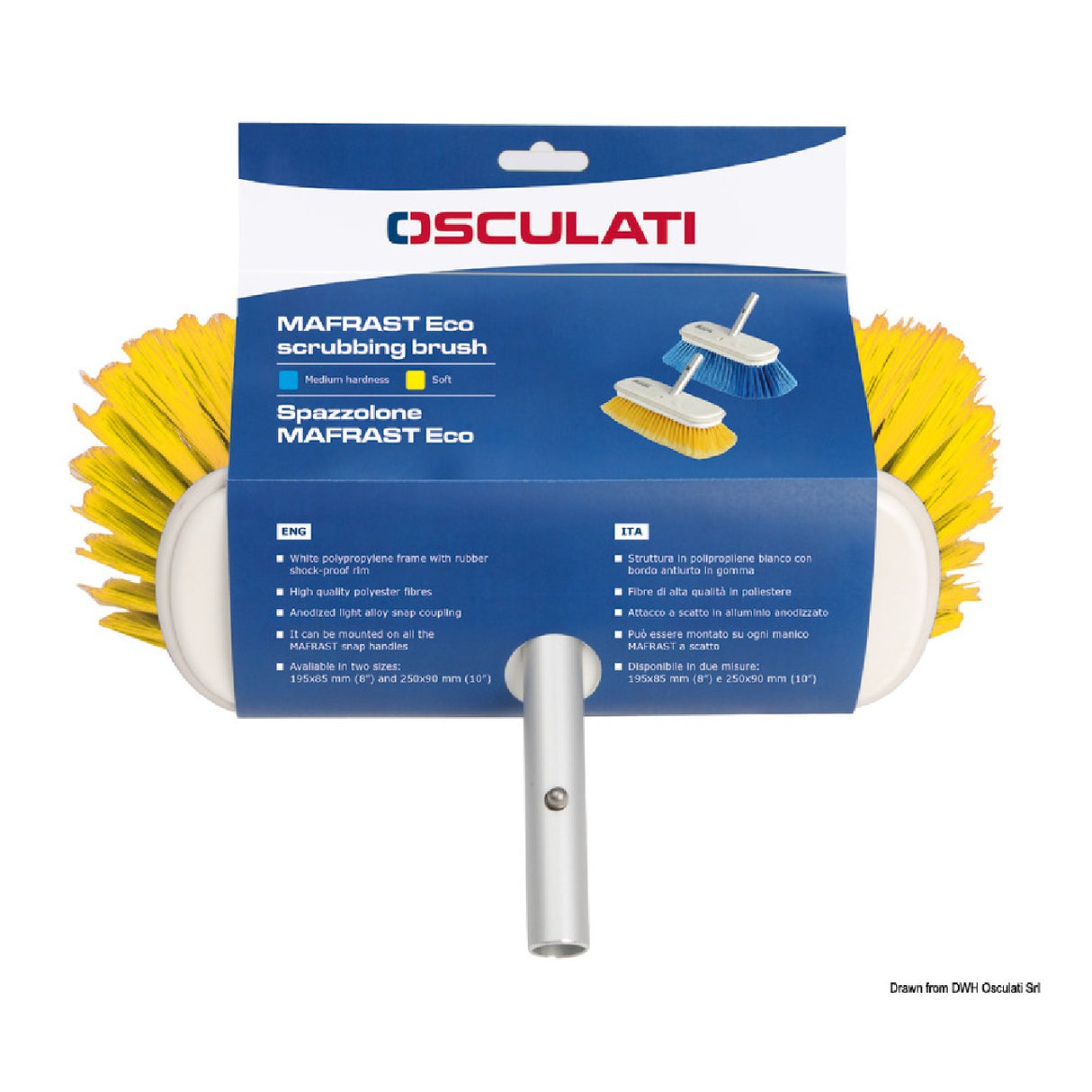 Cepillo ecológico Mafrast de Osculati 250x90 cm