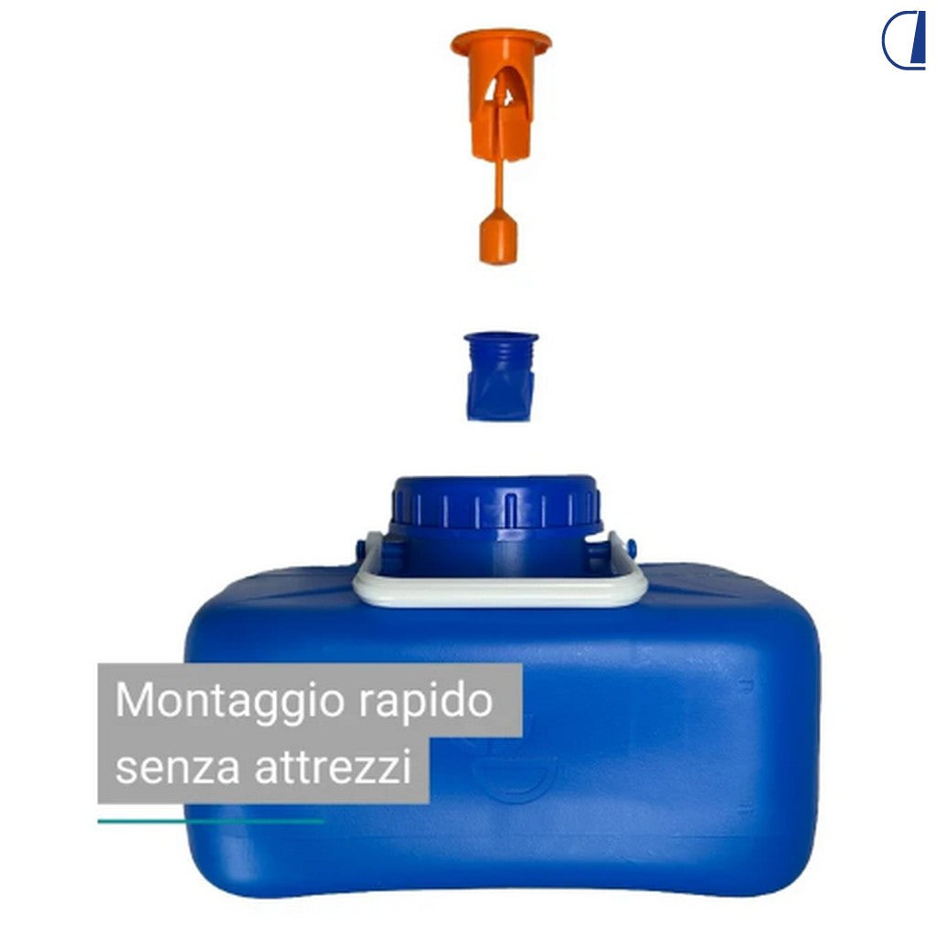 Trelino Indicatore di livello a galleggiante per WC separatore XS e S