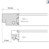 Fiamma Motor Kit Advanced per tendalino F80L Deep Black