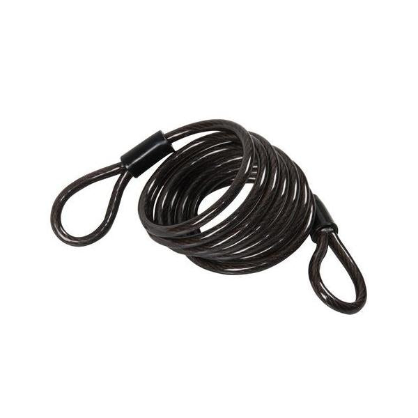 Lámpara antirrobo, cable de seguridad de 6 mm - 160 cm 90611