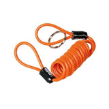 Reminder Lamp, Spiral Safety Cable - Orange