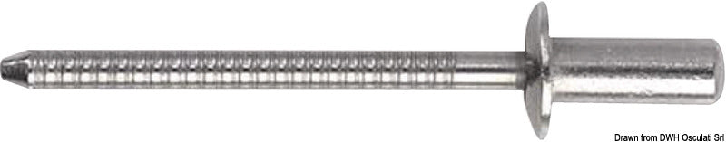 Osculati Rivetti inox 4.8 x12 cf. 500 pezzi 37.220.12