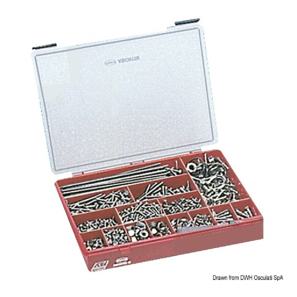 Osculati Sortierte Schraubenbox 37.300.01