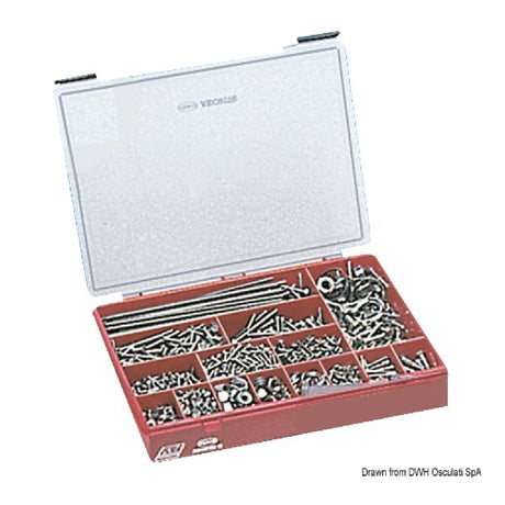 Osculati Sortierte Schraubenbox 37.300.01