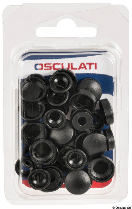 Osculati Orli sottovite Shure Caps neri (blister 20 pz) 37.343.02