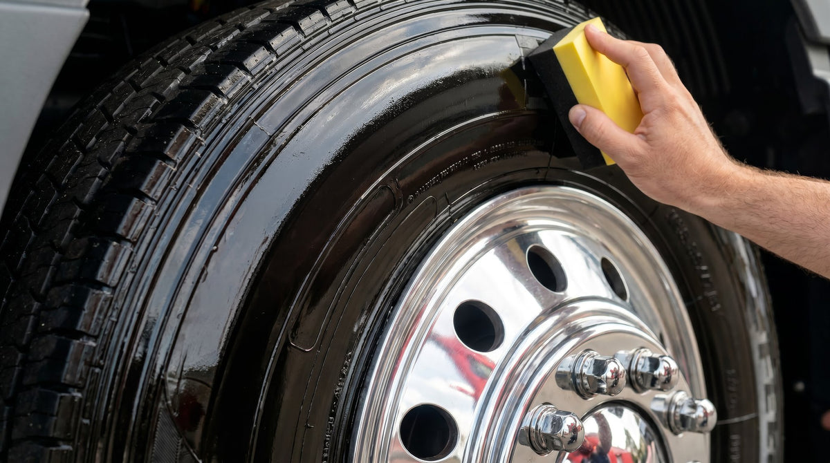 Lampa Tyre Make-Up, set 2 spugne applicatori lucida-pneumatici 37109