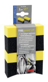 Lampa Tyre Make-Up, set 2 spugne applicatori lucida-pneumatici 37109
