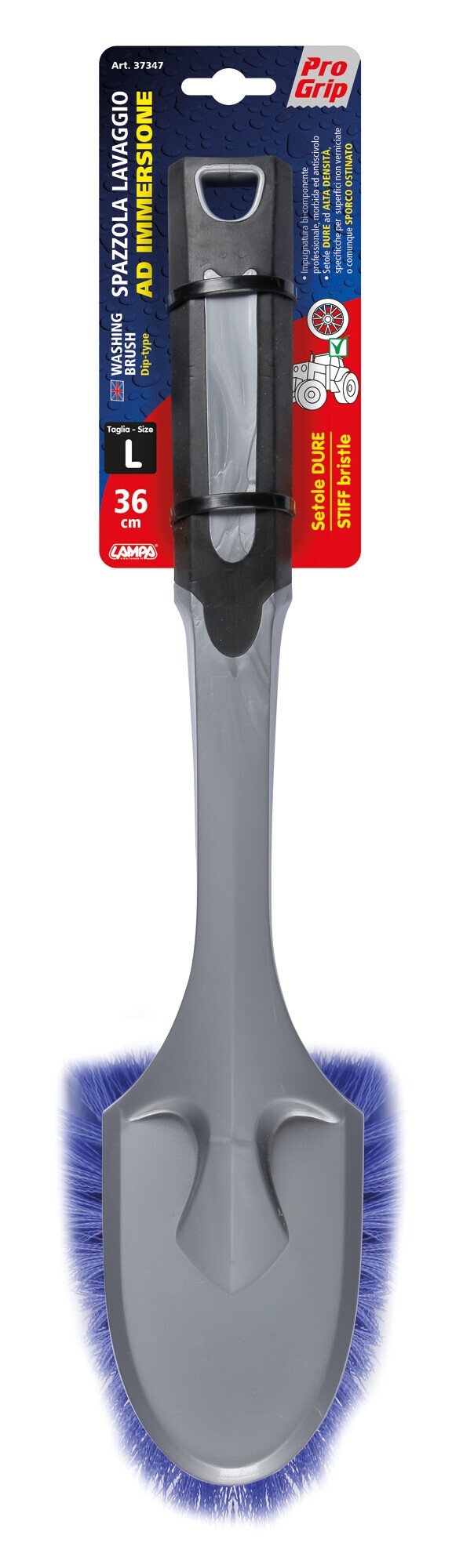 Lampa Spazzola ad immersione - Setole dure - M - 36 cm 37347