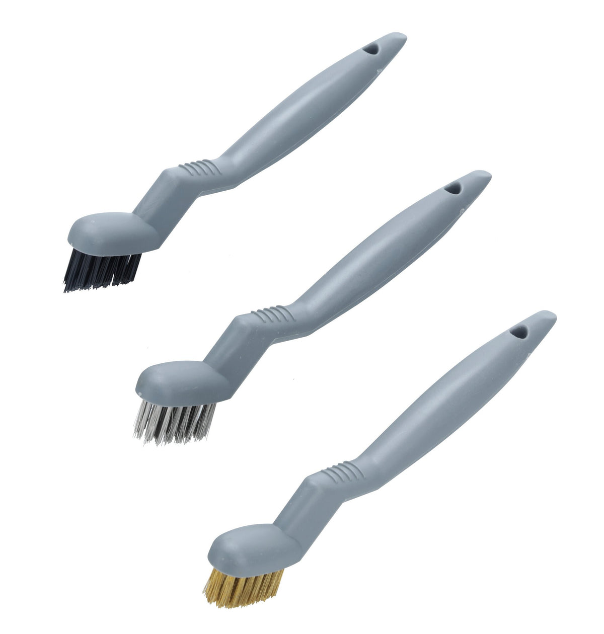 Lampa Detailing Brushes, set 3 spazzole per finiture 37362