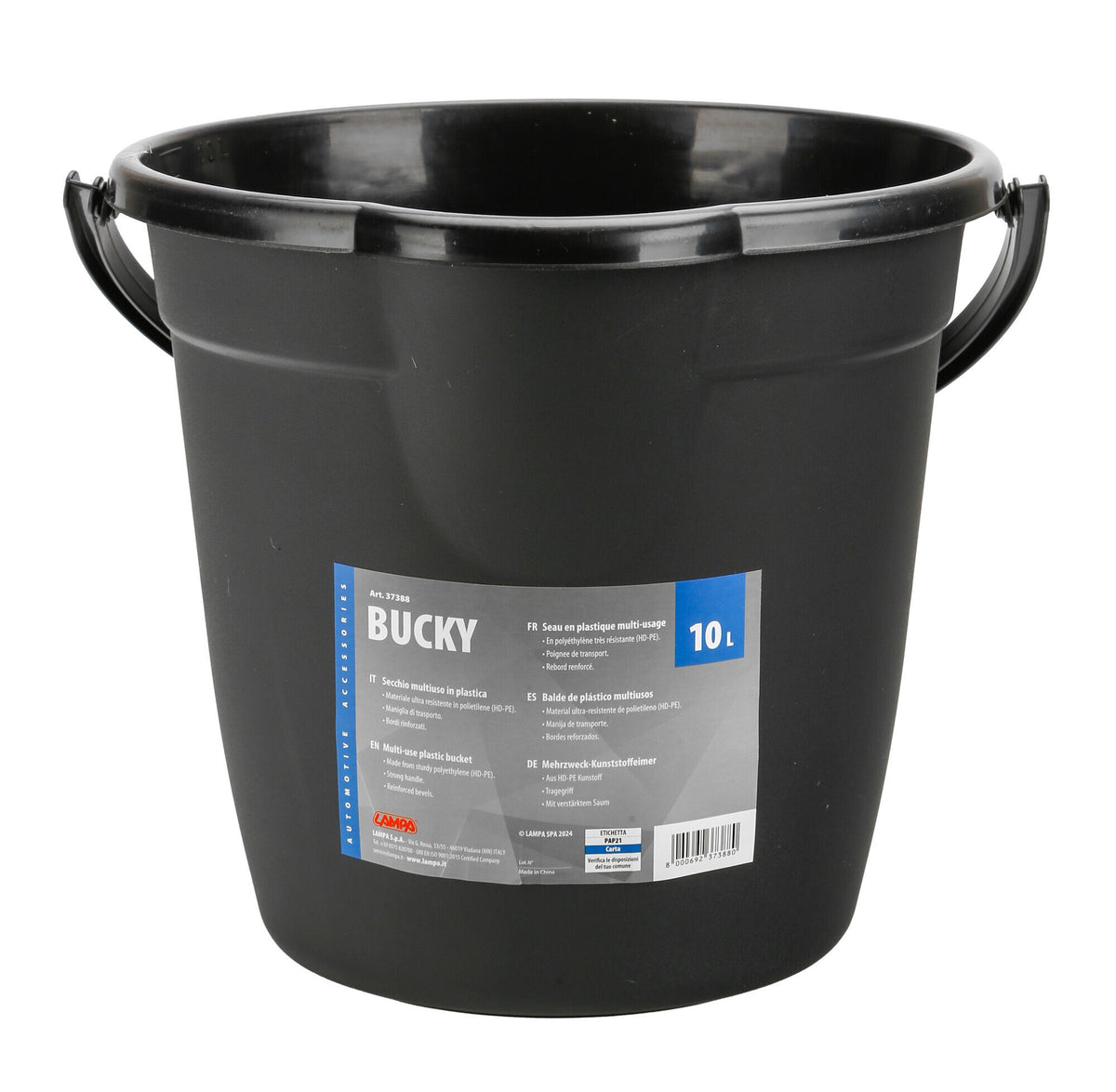 Lampa Bucky, secchio multiuso in plastica - 10 L 37388