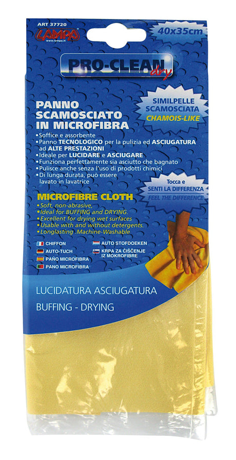 Lampa Pro-Clean - 40x35 cm - Panno asciugatura - Tessuto scamosciato 37720