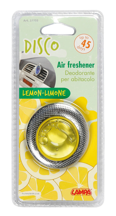 Lampa Disco, deodorante per abitacolo - 6,5 ml - Limone 37755