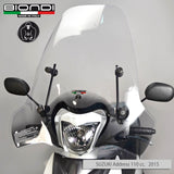 Biondi Parabrezza Club Suzuki Address 110 2015 Trasparente con Attacchi