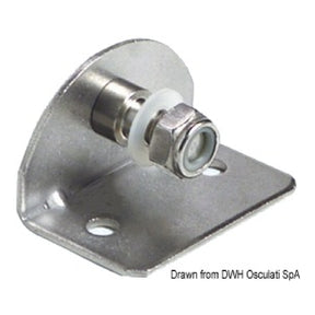 Osculati Piastrina 90 compact filetto 8 mm c/perno interno 38.013.25 - AmerigoStore