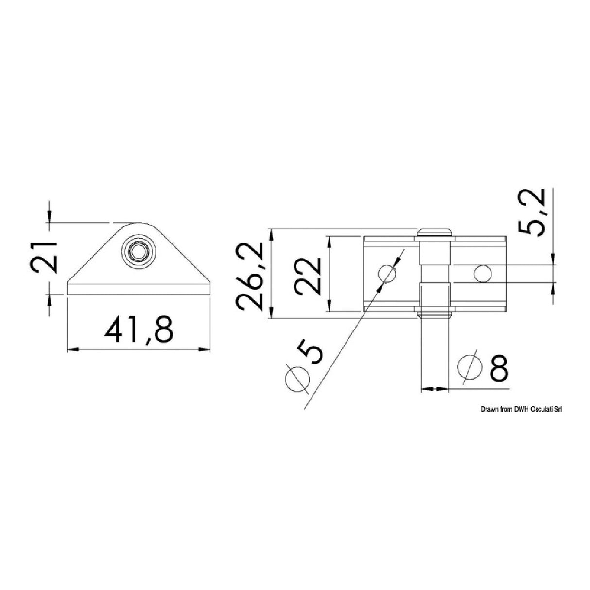 Osculati Deluxe Fork Base 38.013.27