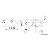 Osculati Deluxe Fork Base 38.013.27
