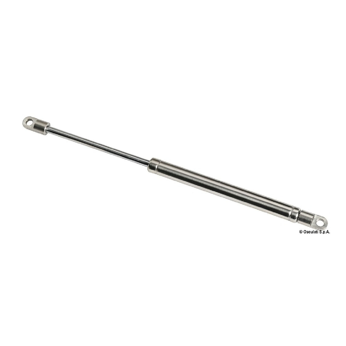 Resorte de gas Osculati para taquillas de acero inoxidable ojo - ojo Alrose 38.020.00