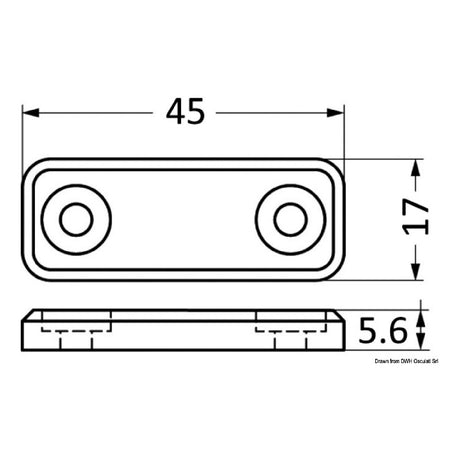 Sugatsune Chiusura magnetica fissaggio piano