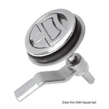 Osculati Edelstahl-Bodenheber ohne Verriegelung 38.152.01 38.152.01