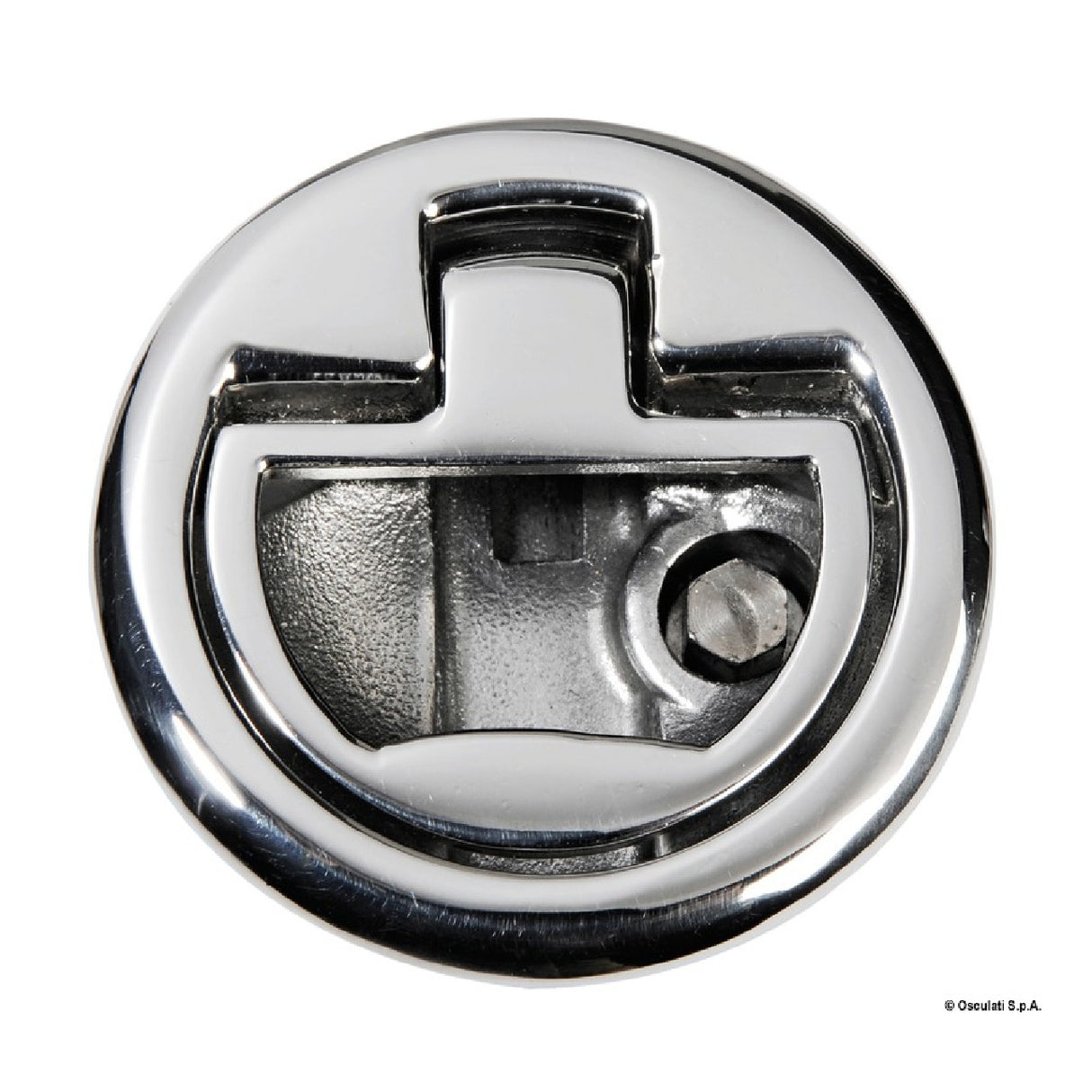 Osculati Small floor catch with key 38.152.71