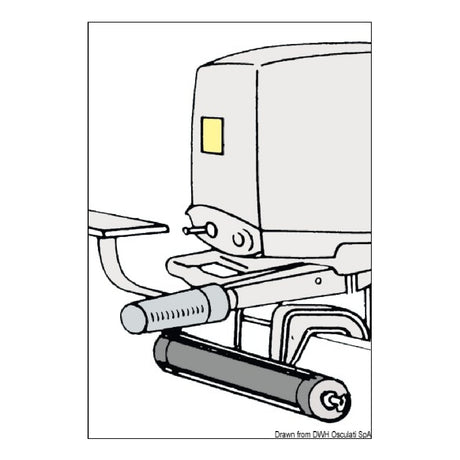 Osculati Sicur Lock special anti-theft device for outboard motors