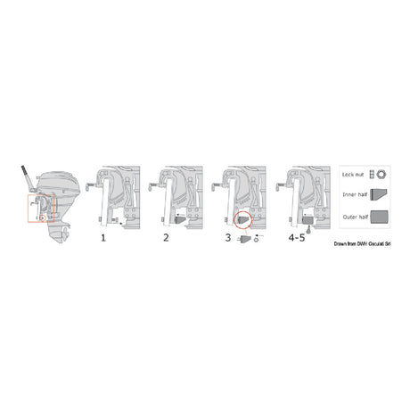 Osculati Antifurto per fuoribordo Sicurbolt 38.175.20