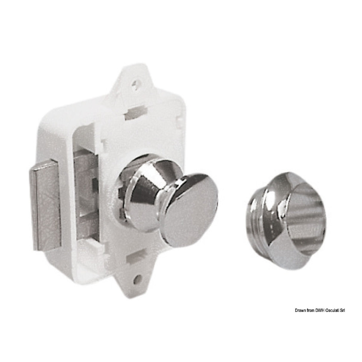 Osculati Scrocco nylon semplice 38.180.01