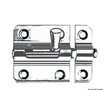 Osculati Catenacciolo ottone cromato mm 60 38.188.19