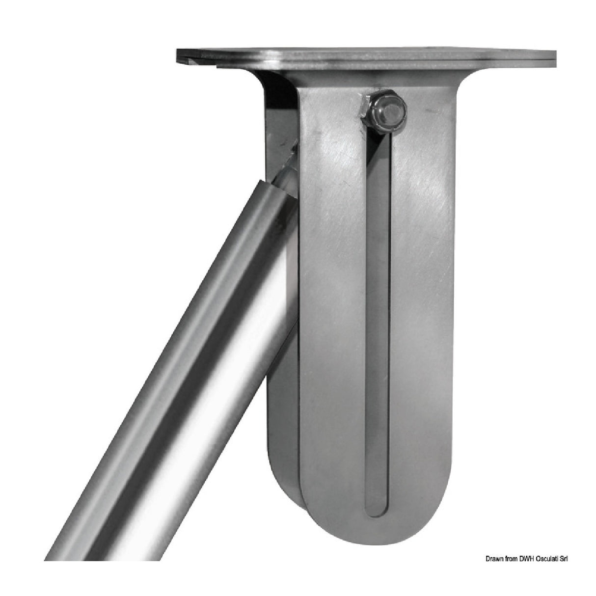 Lenco Optional stainless steel bracket for emergency opening of actuators