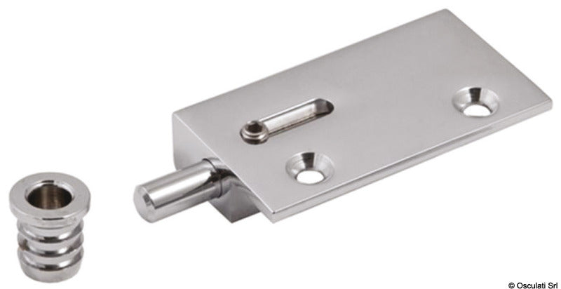 Osculati Right + left pin hinge in brass 18 x 35 cm 38.395.01