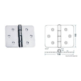 Osculati Maxi hinge 130x100 mm 38.440.13