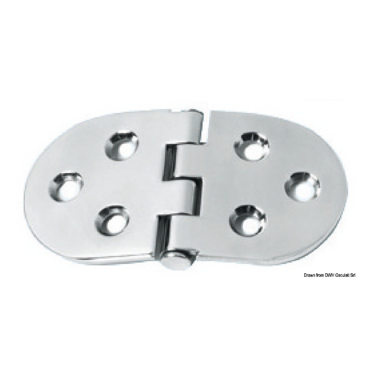 Osculati Hinge 3 mm HEAVY DUTY 38.455.01